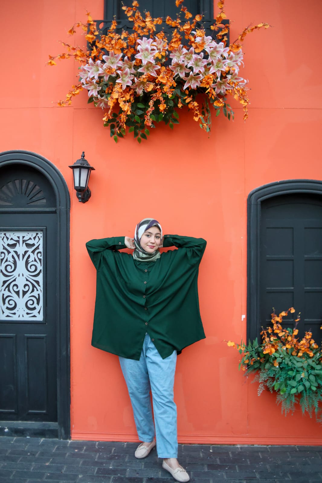 Cotton Plain Oversized Shirt