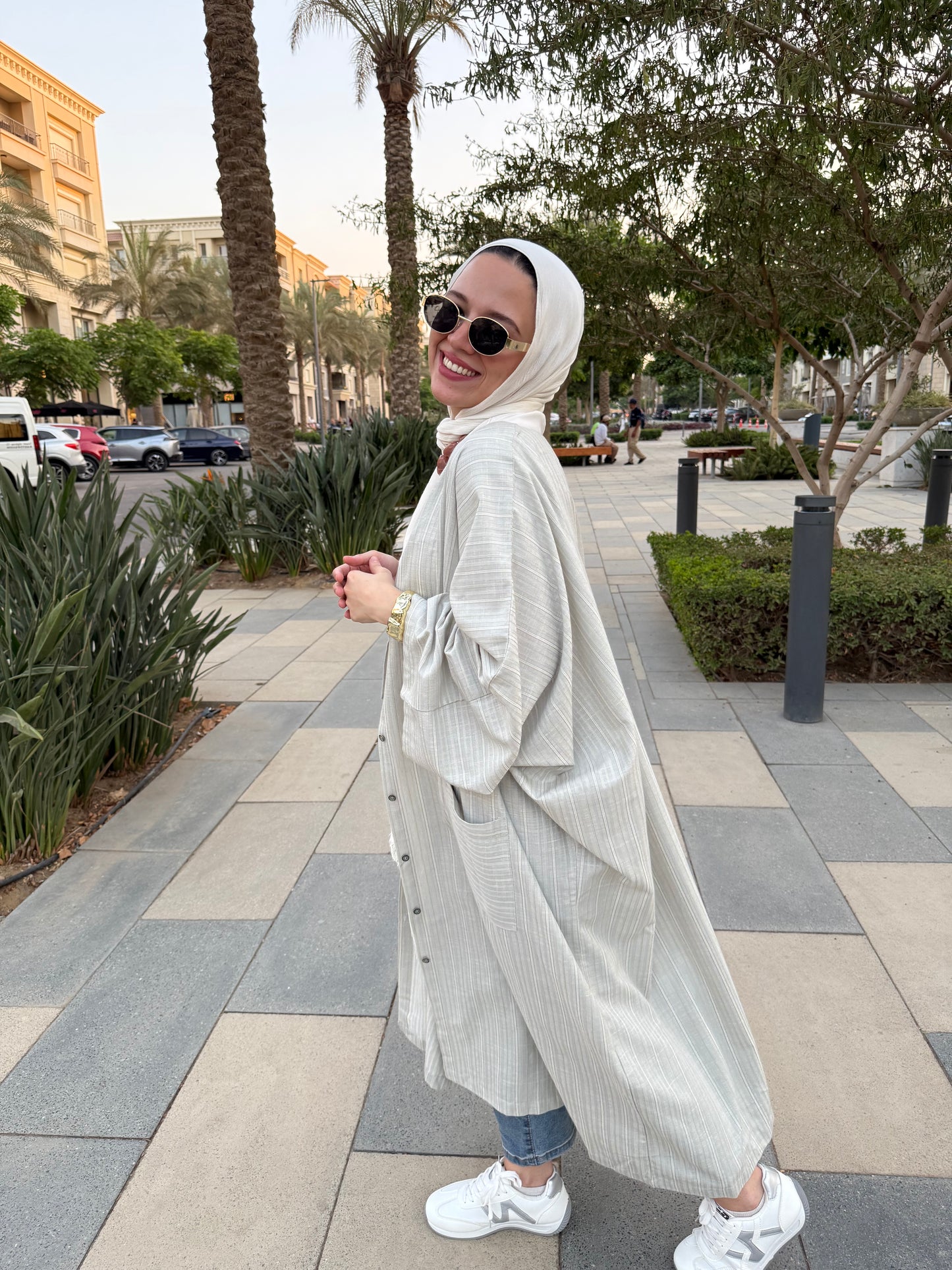 Long V-Neck Tunic