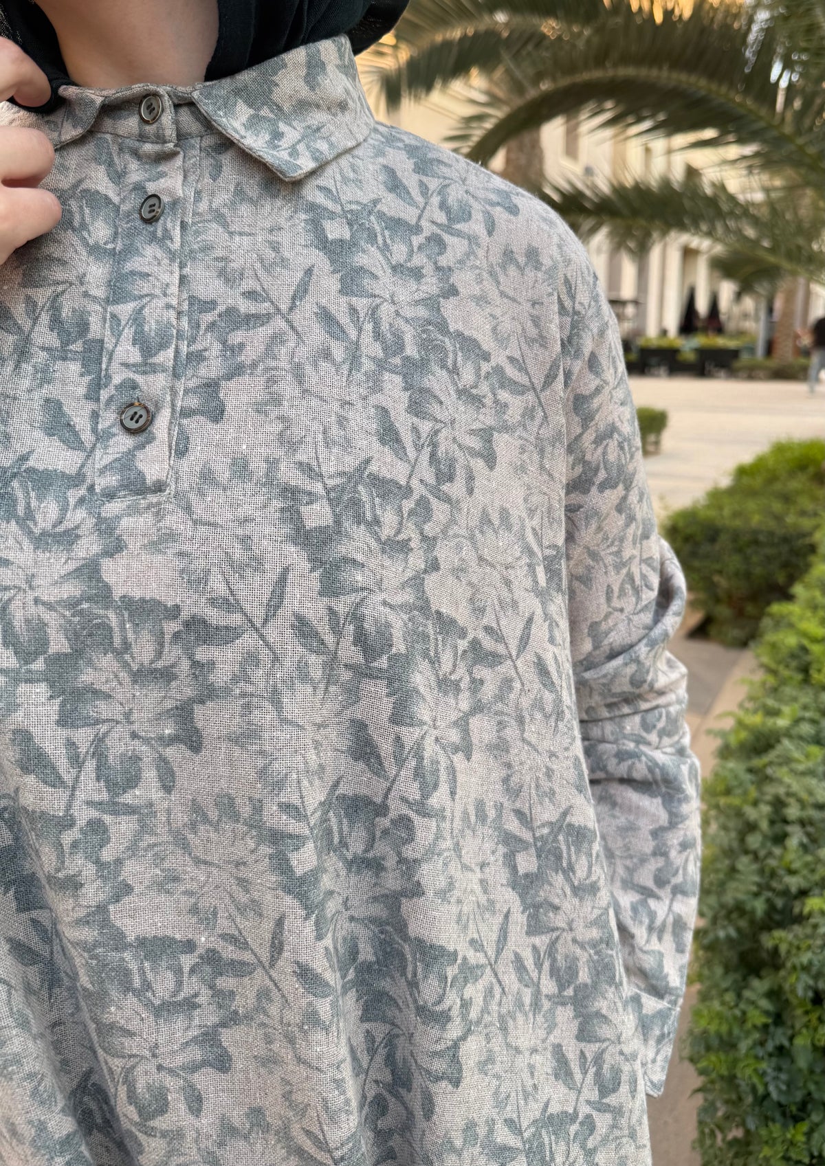 Turkish Collar Dress