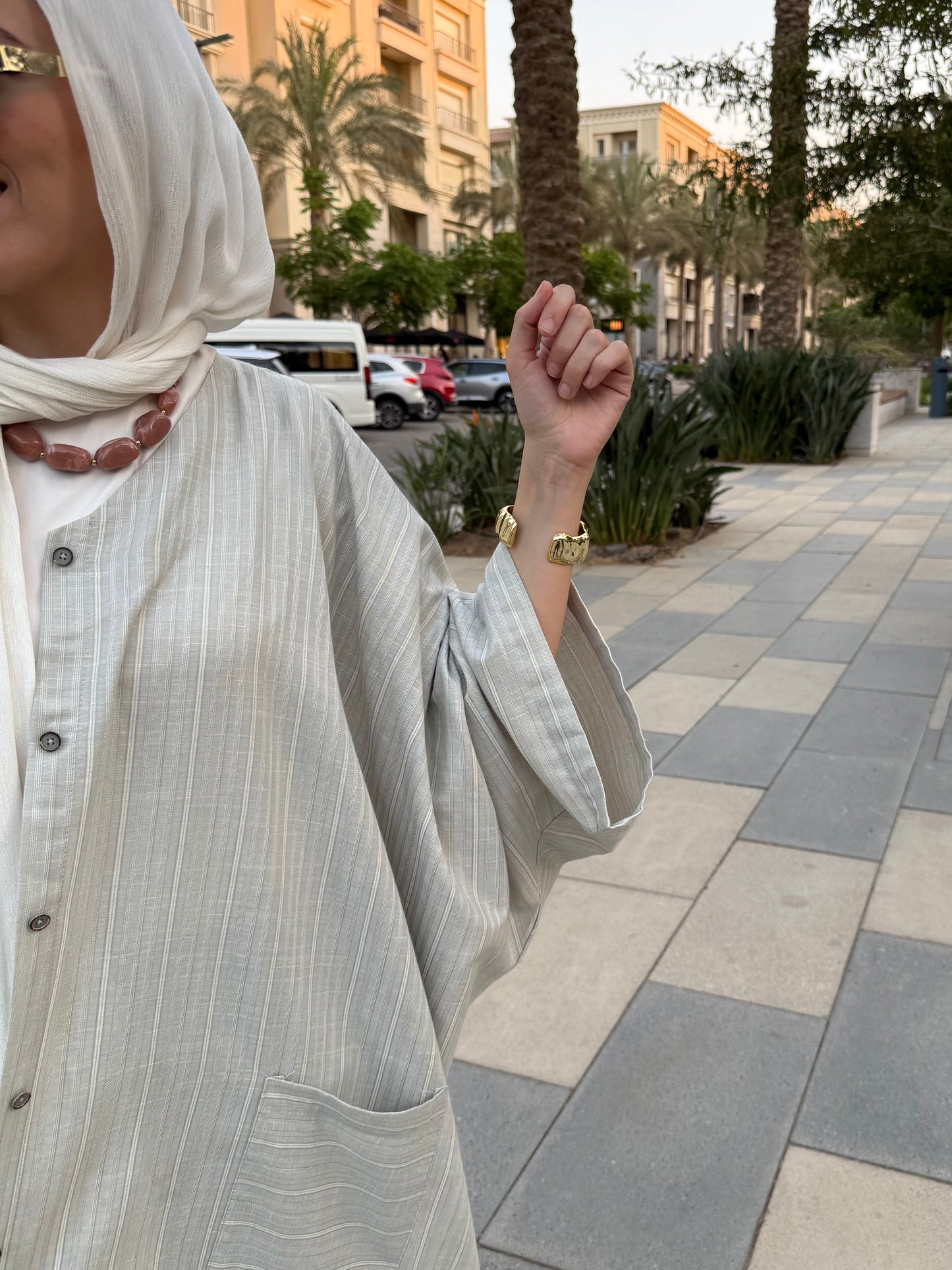 Long V-Neck Tunic