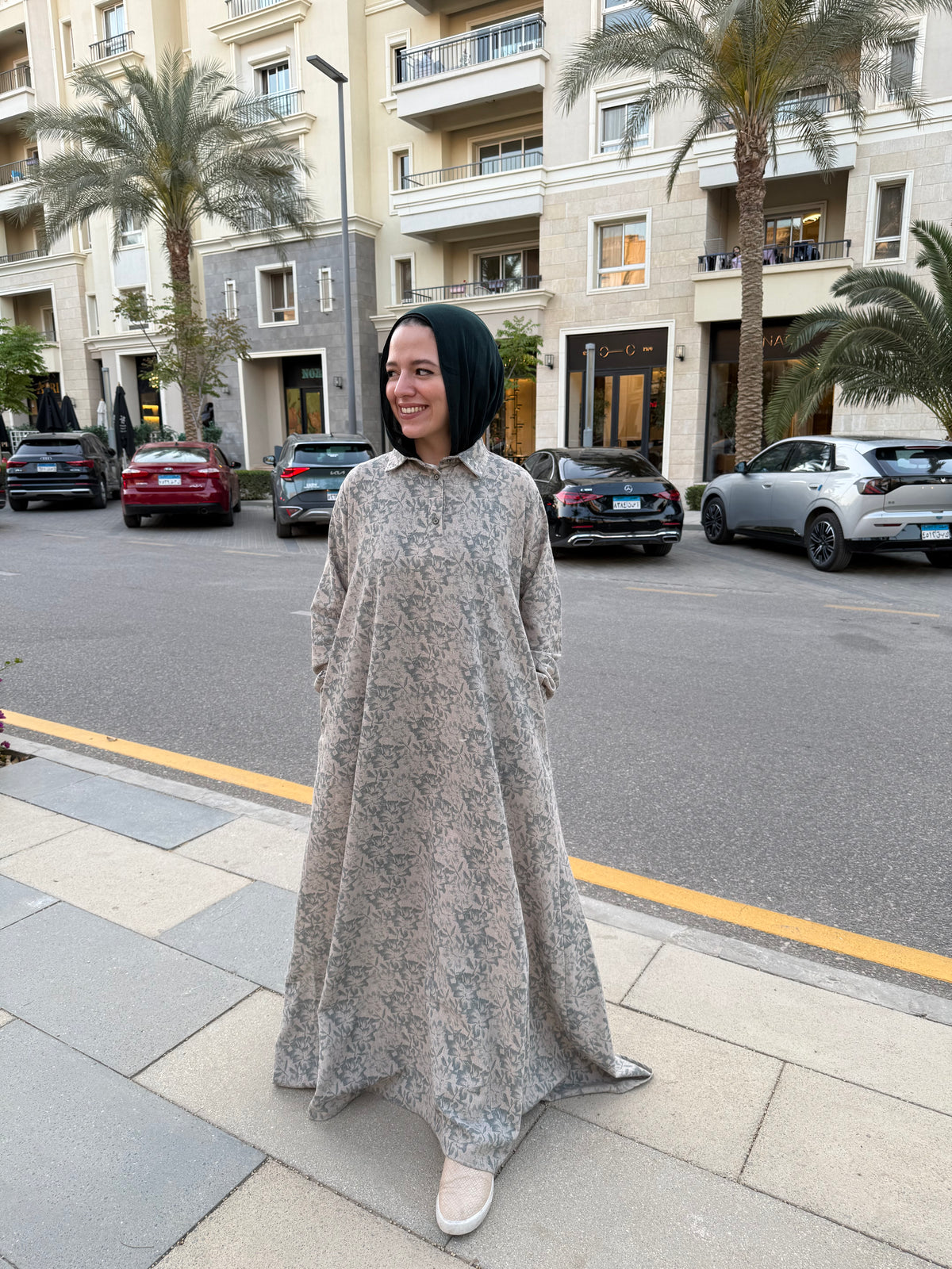 Turkish Collar Dress
