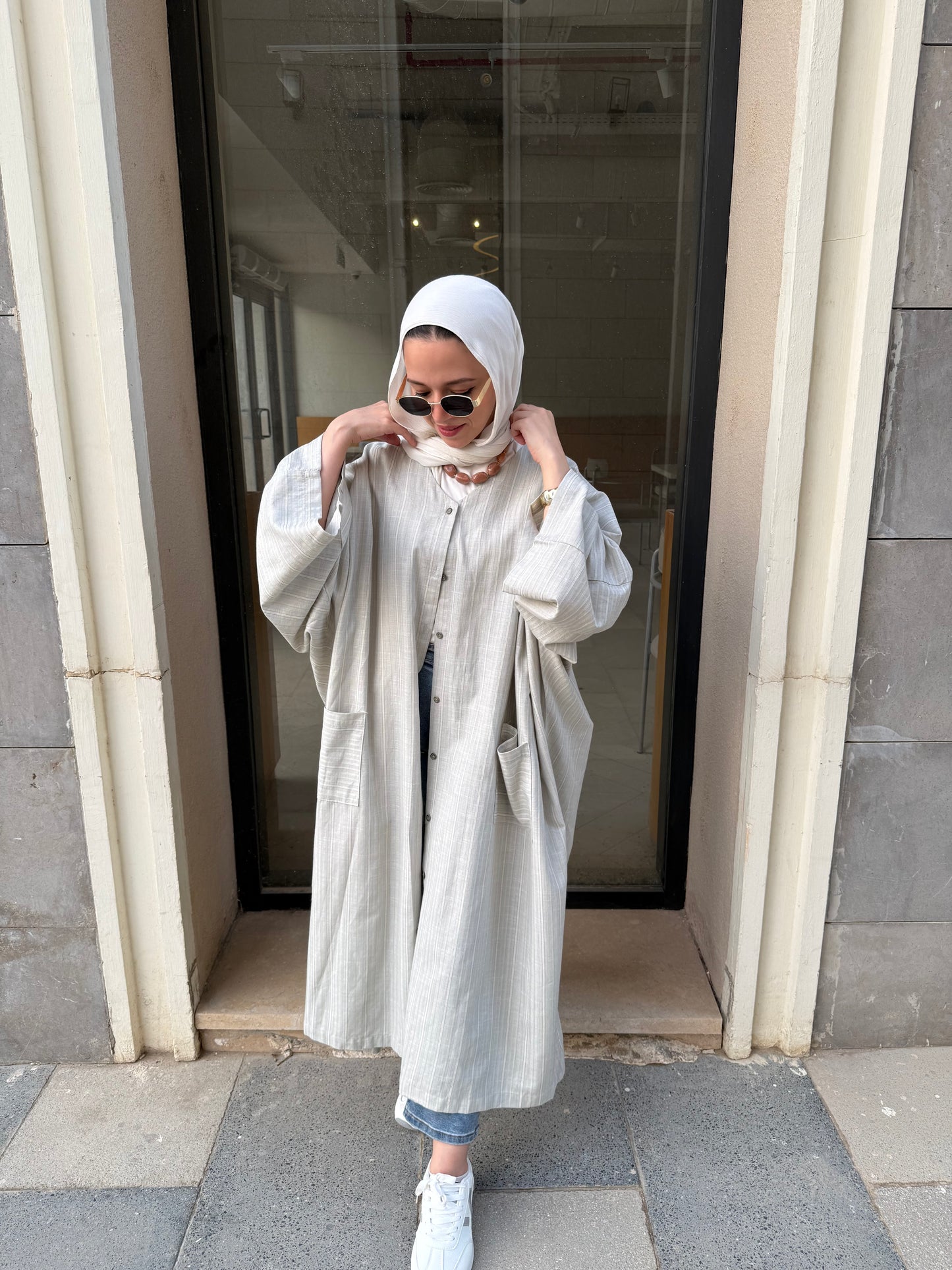 Long V-Neck Tunic