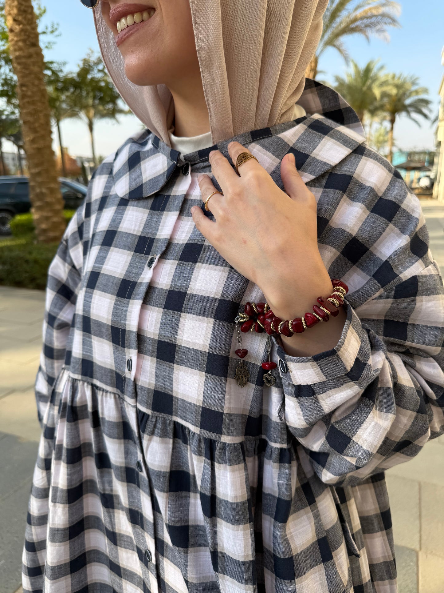 Classic Charm Plaid Dress