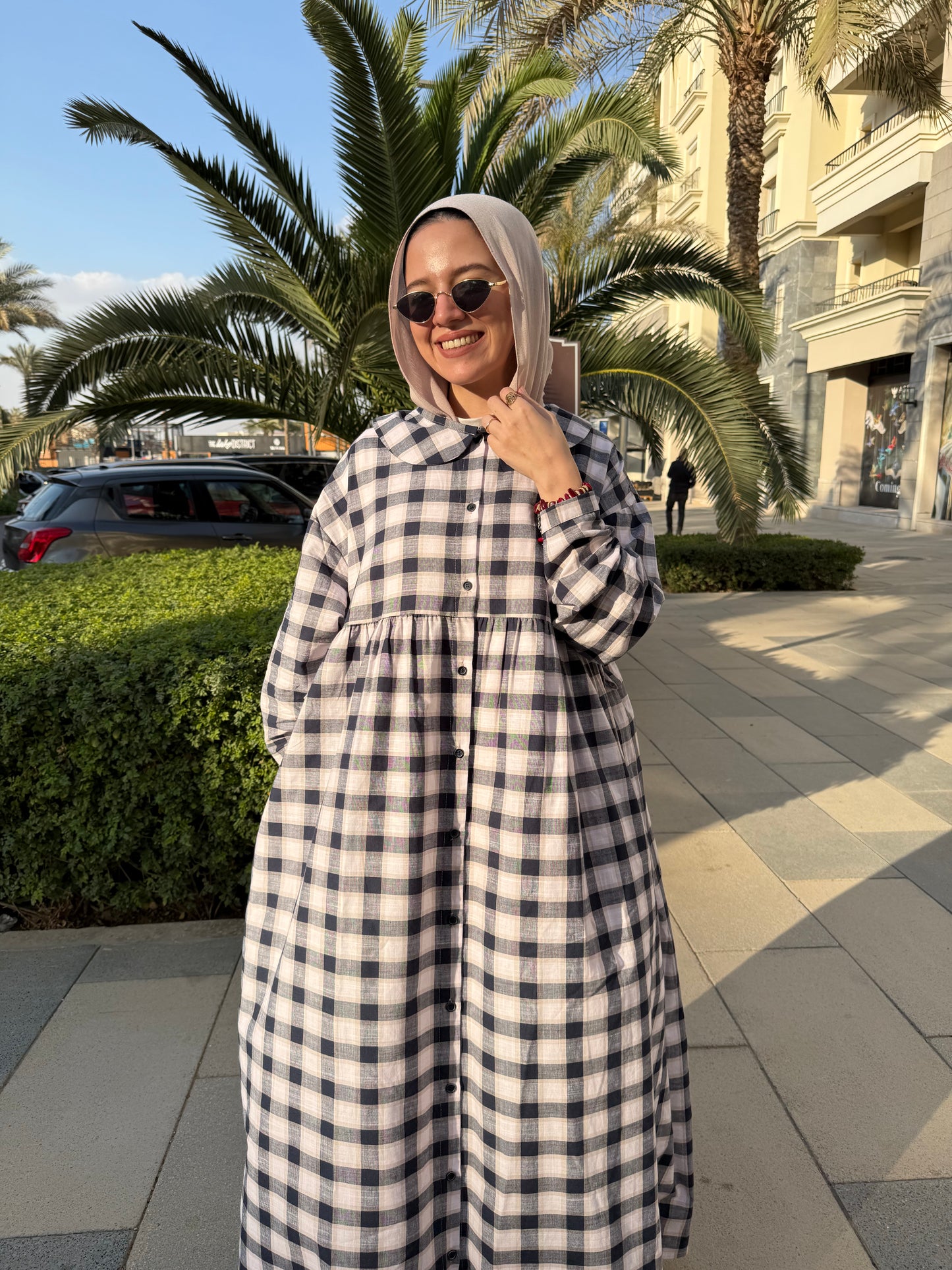 Classic Charm Plaid Dress