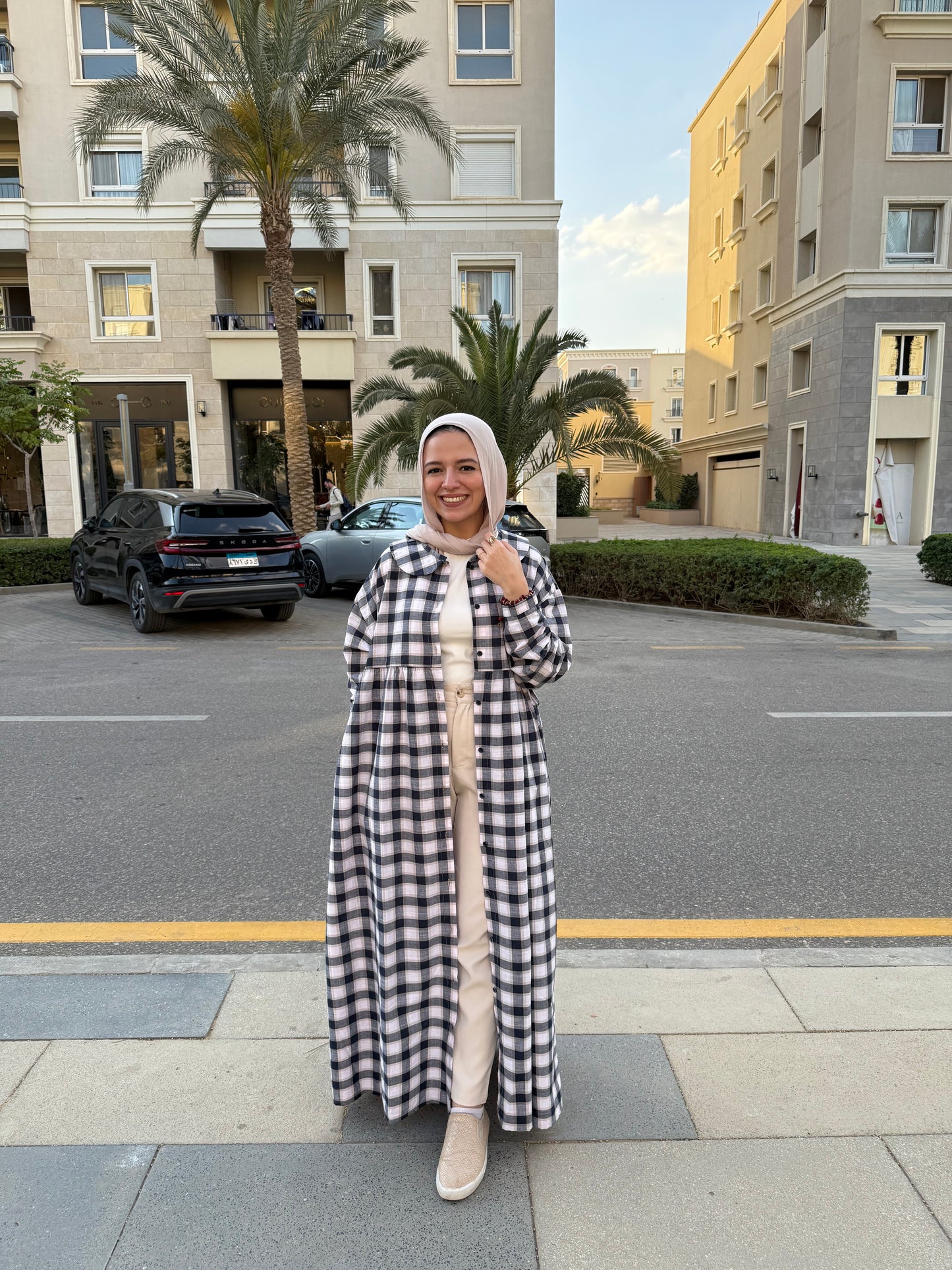 Classic Charm Plaid Dress