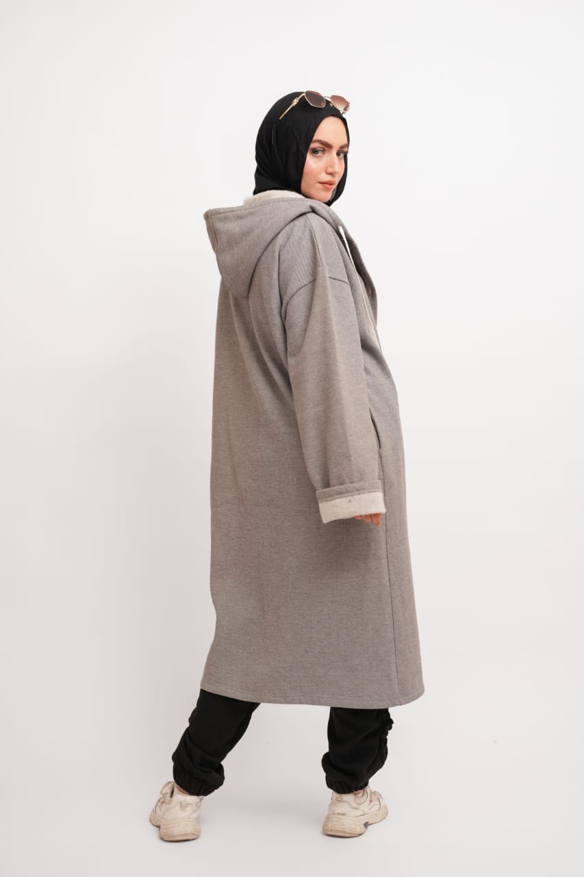 Winter Cozy Hoodie- Grey