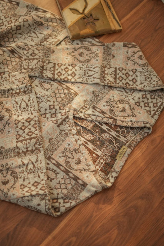 Oversized Wool Dress- Beige