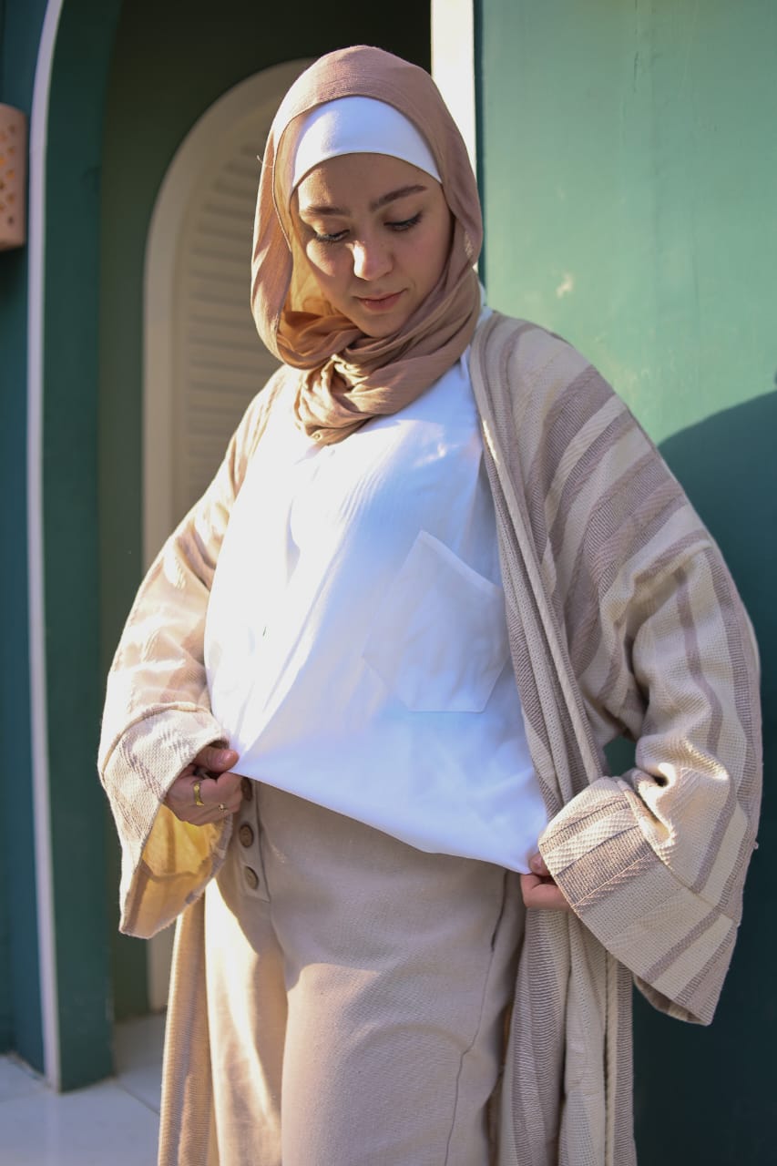 Cotton Plain Oversized Shirt