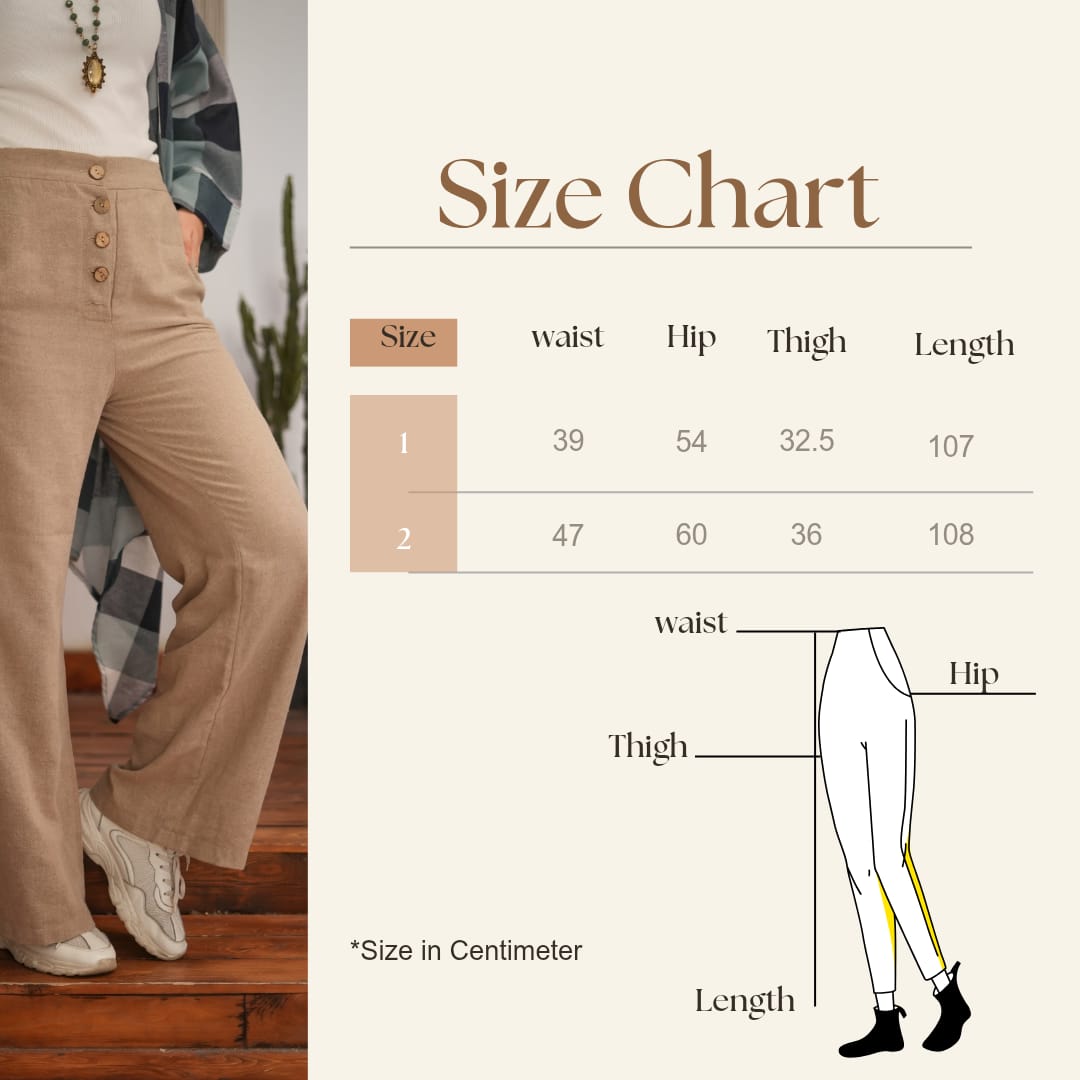 Linen Wide-leg Trousers