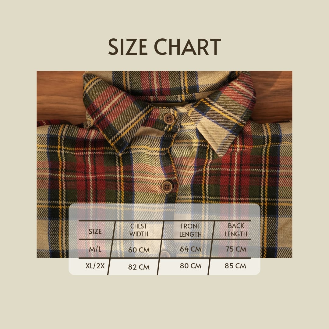Plaid Mohair Shirt- Burgandy