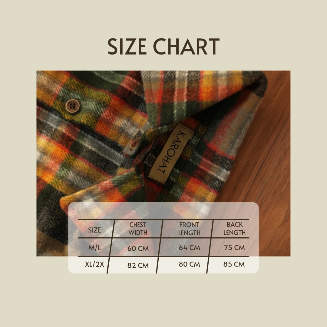 Plaid Mohair Shirt- Green