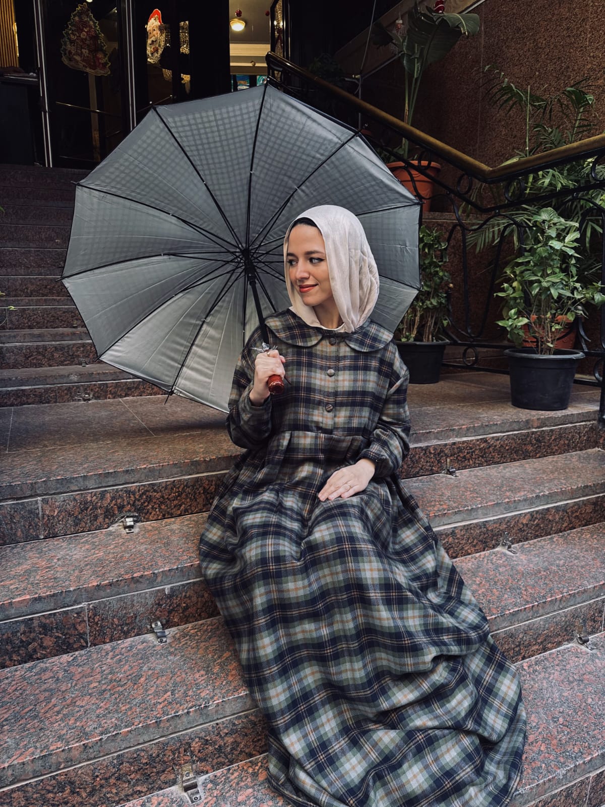 Plaid Vintage Dress