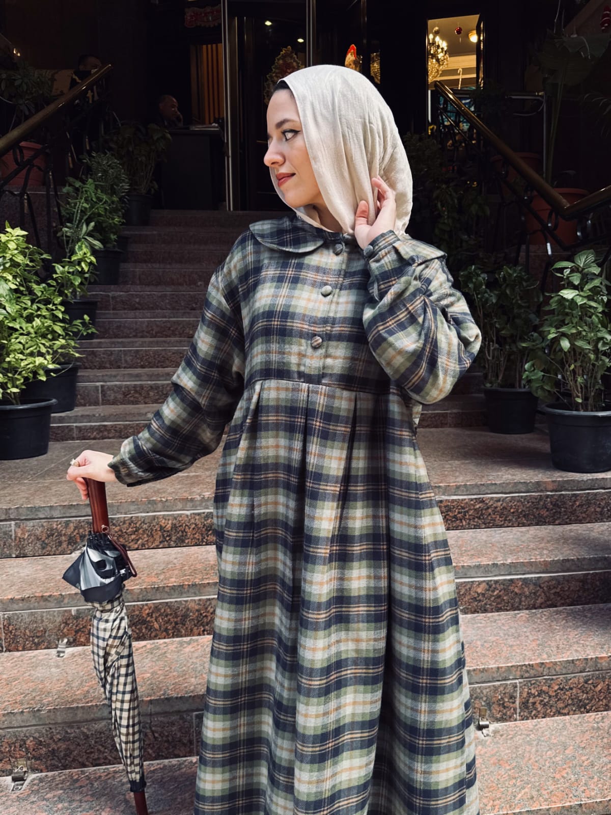 Plaid Vintage Dress
